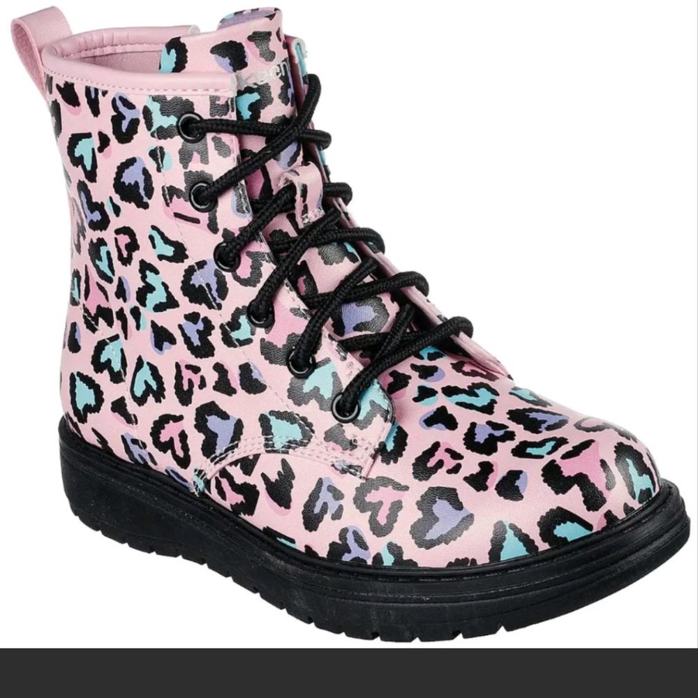 Skechers Gravlen Totally Wild Kids Boots | Toddler Girls booties sz 9